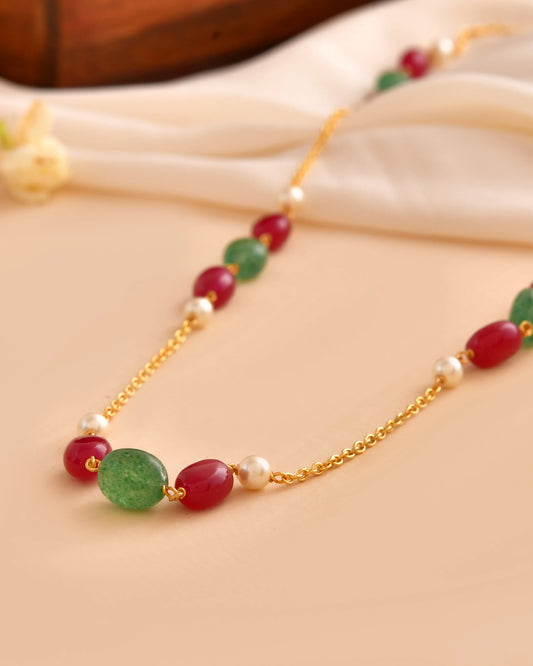 Ruby and Emerald Mala
