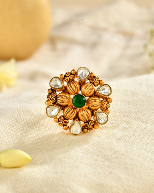 Antique Floral Ring