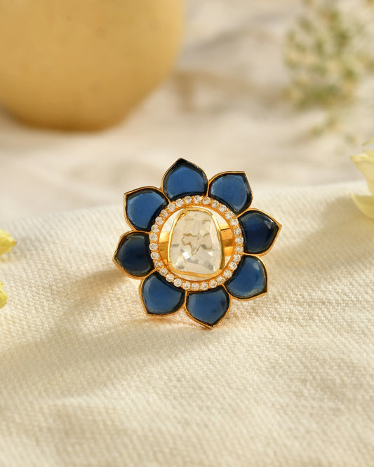 Sapphire Bloom Ring