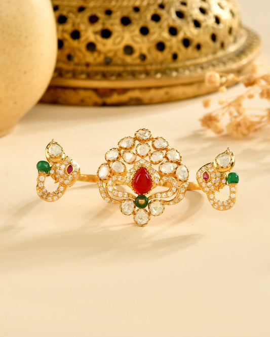 Royal Ruby Emerald Ring
