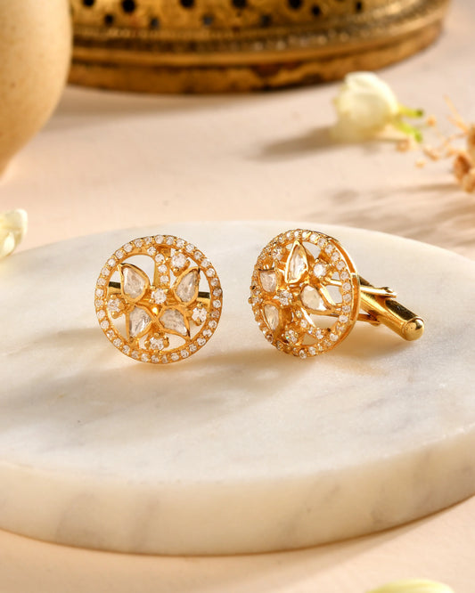 Bloom Circle Cufflink